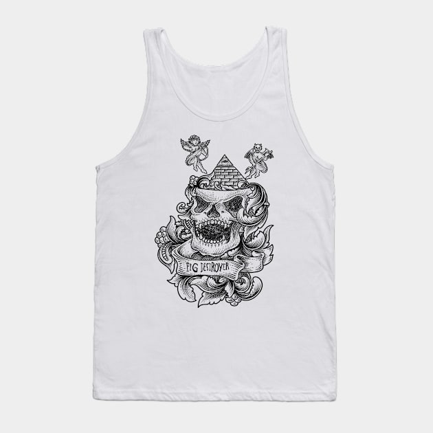 Pig Destroy Tank Top by wiswisna